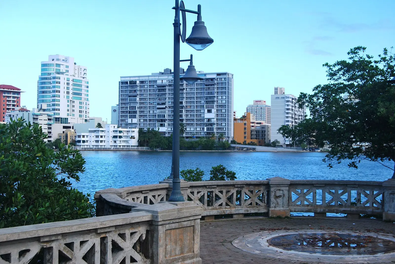 Condado Lagoon and surrounding San Juan waterfront