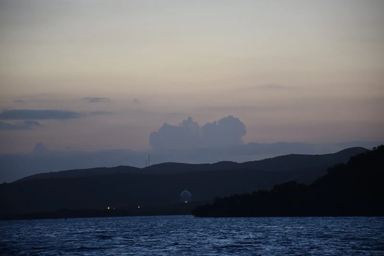 Nighttime bioluminescent-bay boat tour at La Parguera