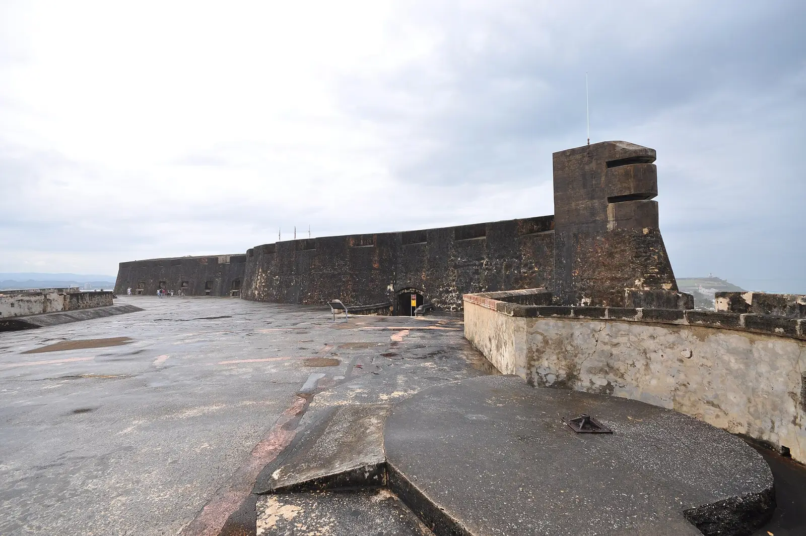 Castillo San Cristóbal fort in San Juan, Puerto Rico